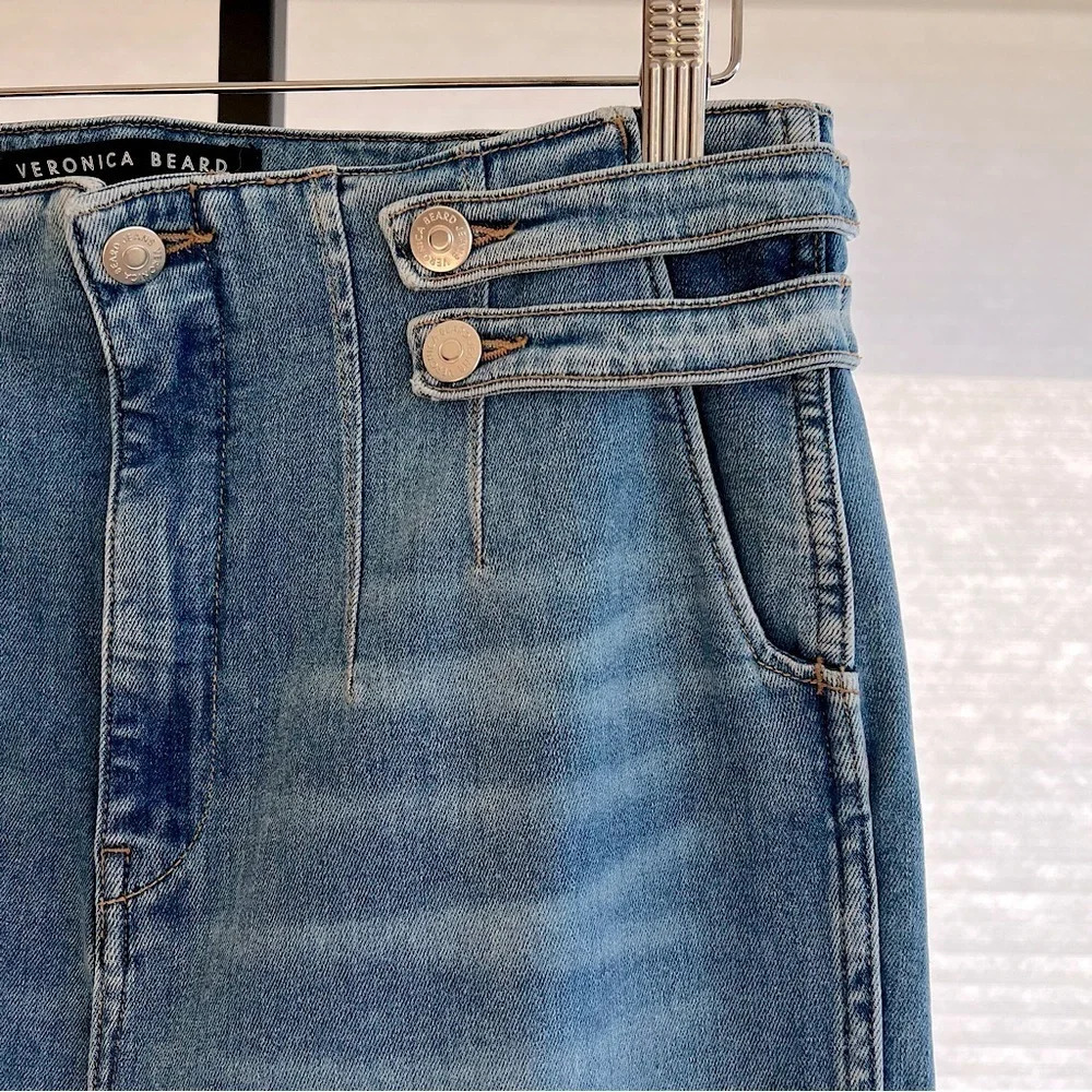 NWT Veronica Beard size 32 Blue Flare Jeans - Picture 4 of 9